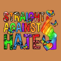 Straight Against Hate Pride Lgbtq Heavyweight Hoodie | Teevron