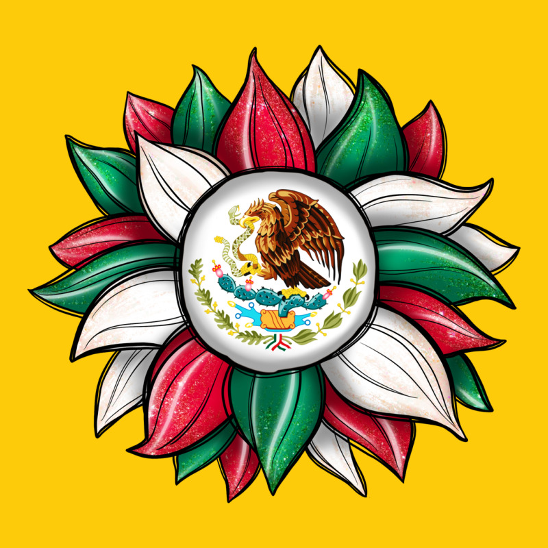 Sunflower Mexican Flag Premium Hoodie by JahusDesignShop | Teevron