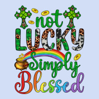 Western St. Patrick's Day Cross Not Lucky Simply Blessed Urban Hoodie | Teevron