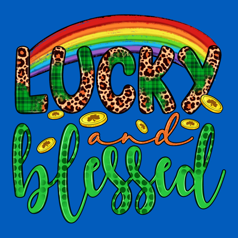 Western St. Patrick's Rainbow Lucky And Blessed Urban Hoodie by Artiststas | Teevron