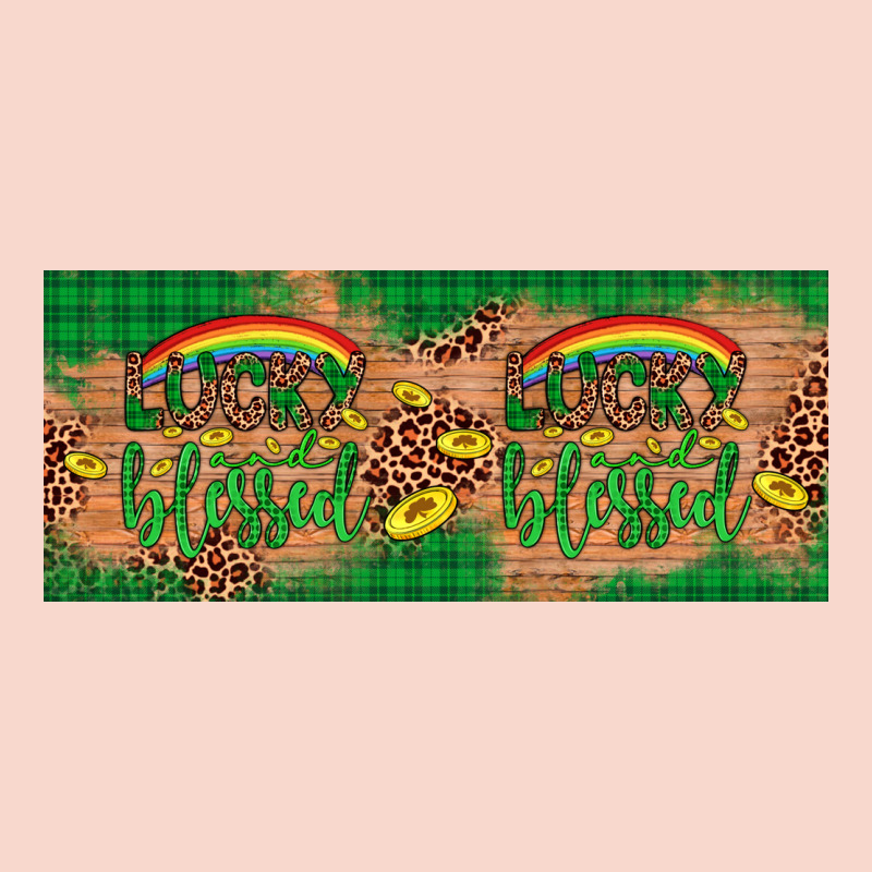St. Patrick's Day Western  Lucky And Blessed Urban Hoodie by Artiststas | Teevron