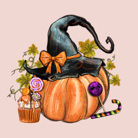 Kids Pumpkin With Halloween Premium Sweatshirt | Teevron