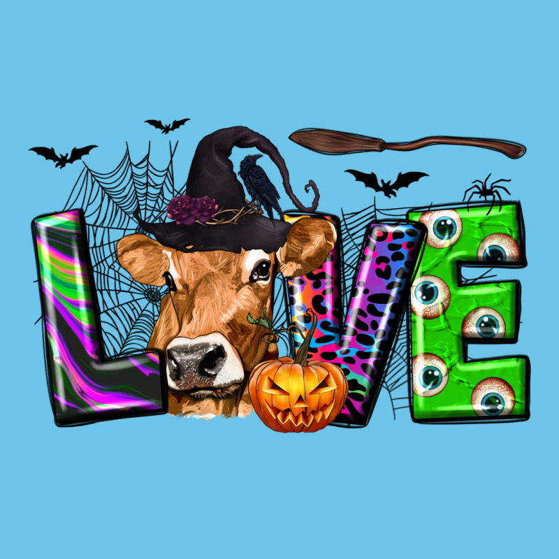 Love Halloween Cow Premium Sweatshirt by texasbilliewilder | Teevron