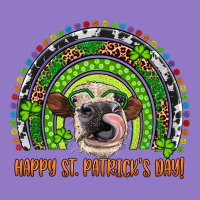 Western Happy St. Patrick's Day Cow Rainbow Urban Hoodie | Teevron