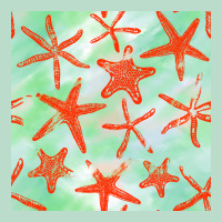 Starfish Seamless Pattern Premium Hoodie | Teevron
