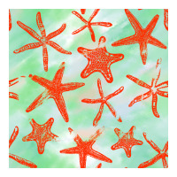 starfish seamless pattern | Teevron