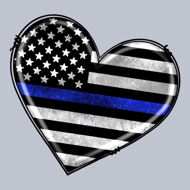 American Thin Blue Line Flag Premium Hoodie by Artiststas | Teevron