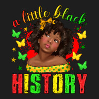 A Little Black History With Girl Juneteenth Heavyweight Hoodie | Teevron