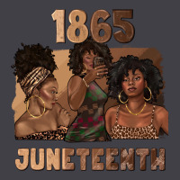1865 Juneteenth Melanin With Afro Heavyweight Hoodie | Teevron