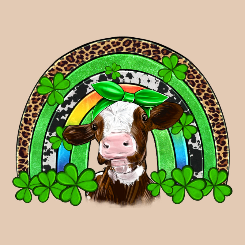 St Patricks Cow Rainbow Urban Hoodie by Artiststas | Teevron