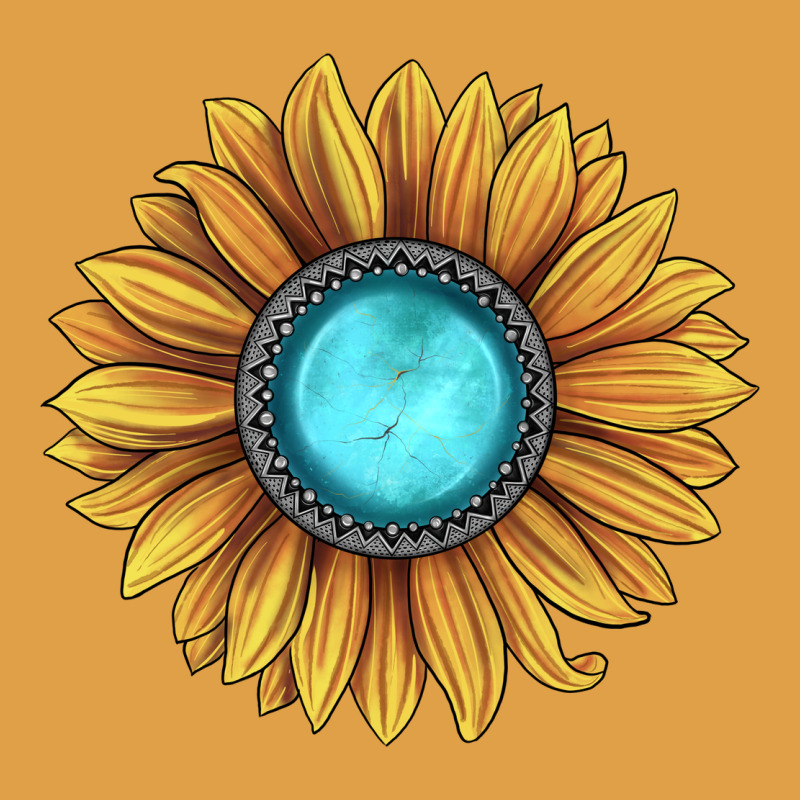 Sunflower Gemstone Premium Hoodie by JahusDesignShop | Teevron