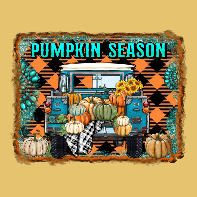 Pumpkin Season Truck Premium Sweatshirt by RanaPortraitStore | Teevron