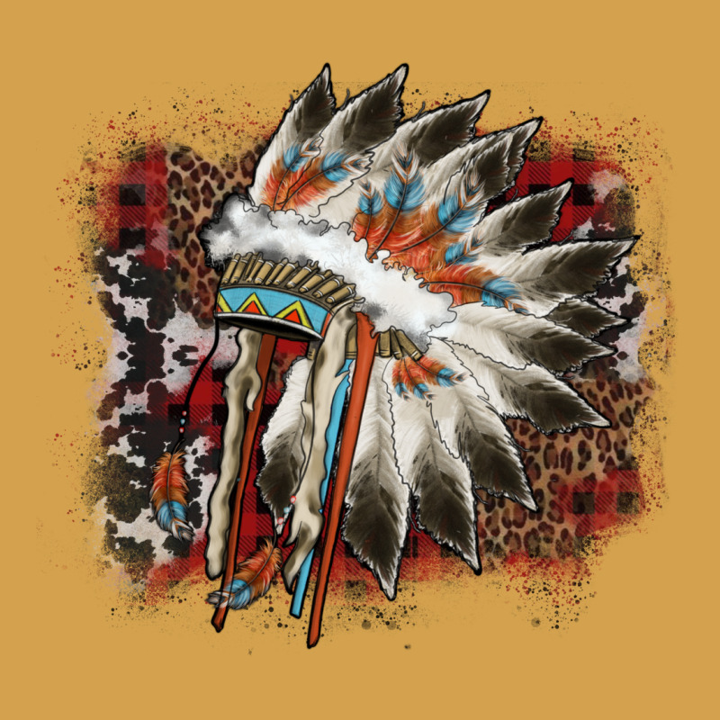 İndian Headress Cowhide Urban Hoodie by AdoDesignShop | Teevron