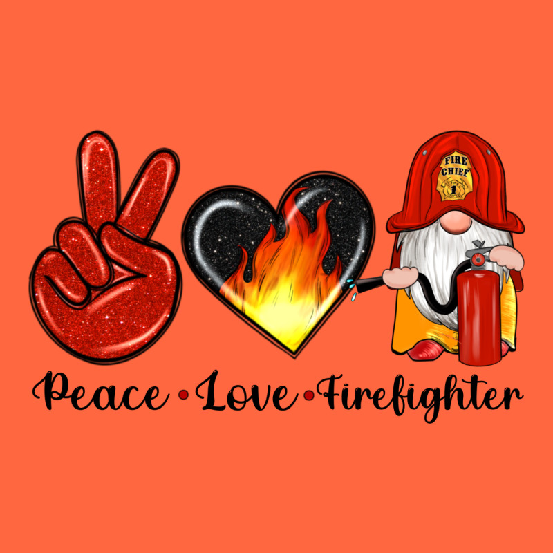 Peace Love Firefighter Premium Hoodie by Artiststas | Teevron