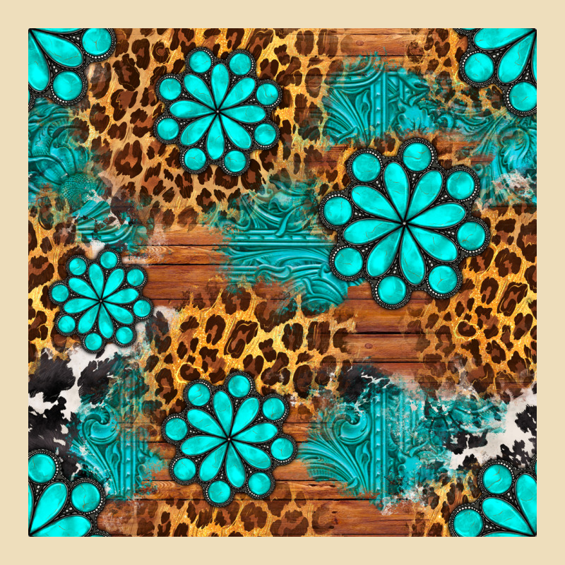 Leopard Gemstone Seamless Pattern Premium Hoodie by BundleAndBundleShop | Teevron