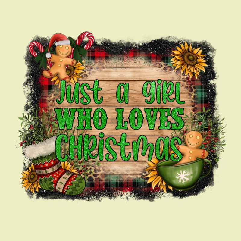 Just A Girl Who Loves Christmas Urban Hoodie by AdoDesignShop | Teevron