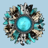 Western Sunflower Gemstone Premium Hoodie | Teevron