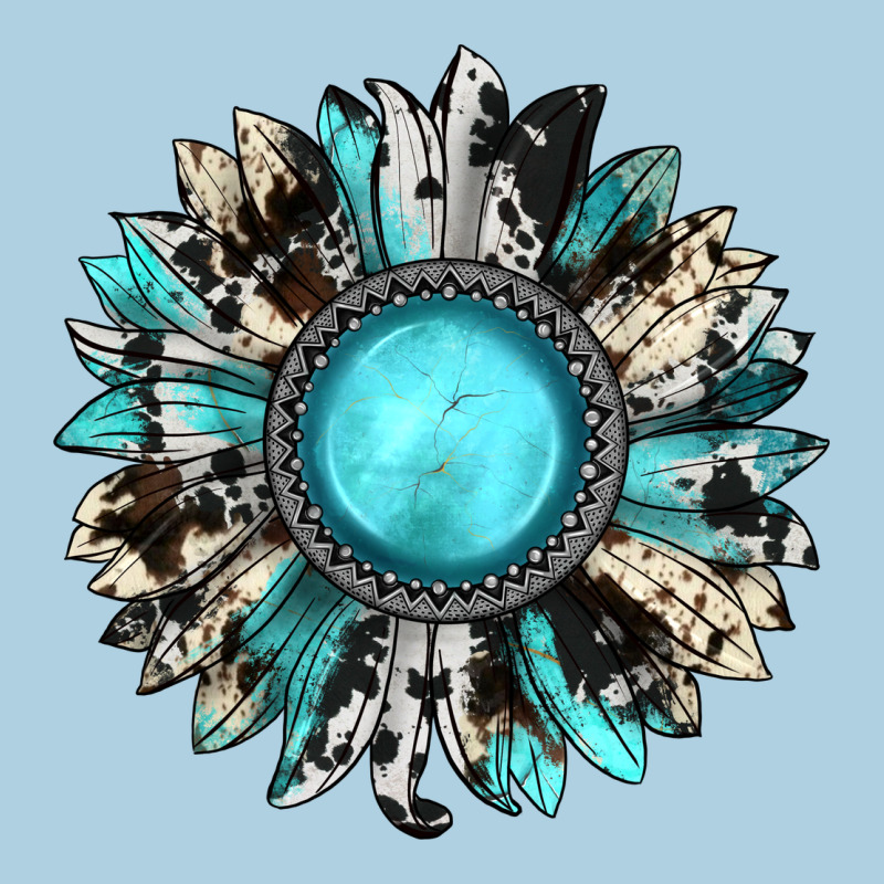 Western Sunflower Gemstone Premium Hoodie by JahusDesignShop | Teevron