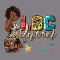 Afro Woman Loc Queen Heavyweight Hoodie | Teevron