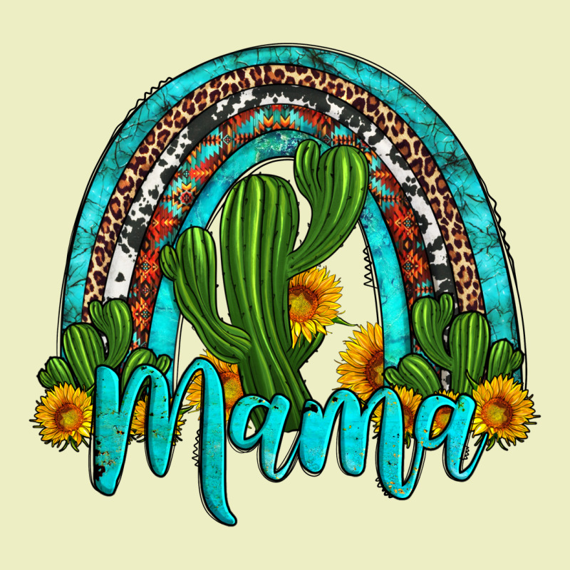 Western Cactus And Sunflower Mama Rainbow Urban Hoodie by Artiststas | Teevron