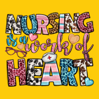 Nursing Is A Work Of Heart Premium Hoodie | Teevron