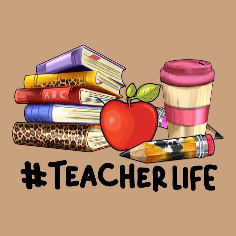 Teacher Life With Books  Pen And Coffee Vintage Tee by Artiststas | Teevron