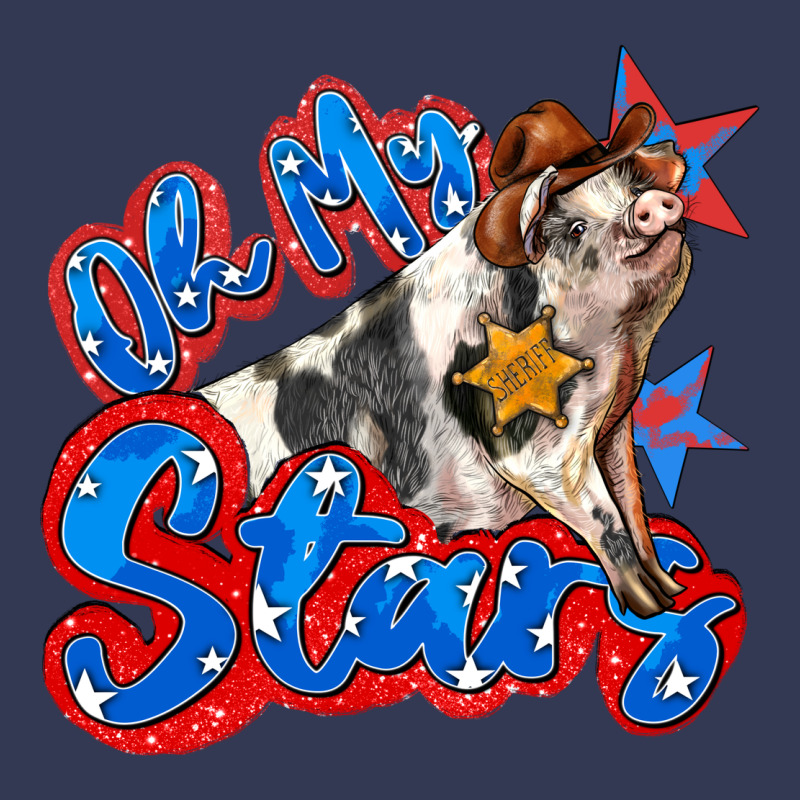 Oh My Stars Pig Heavyweight Hoodie by Zillion Design Studio | Teevron