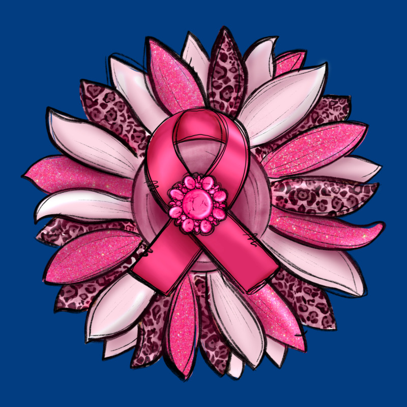 Breast Awareness Cancer Pink Sunflower Premium Sweatshirt by RanaPortraitStore | Teevron