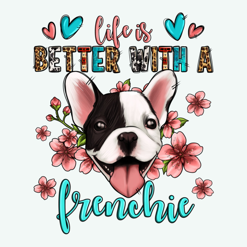 Life Is Better With A Frenchie Premium Hoodie by Jasminsmagicworld | Teevron