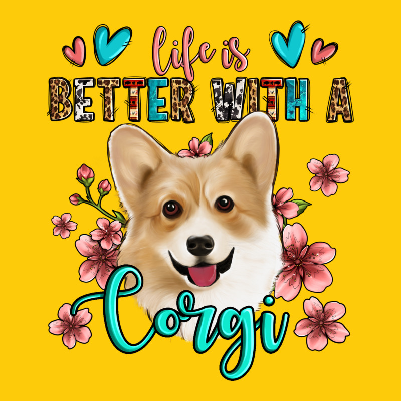 Life Is Better With A Corgi Premium Hoodie by Jasminsmagicworld | Teevron