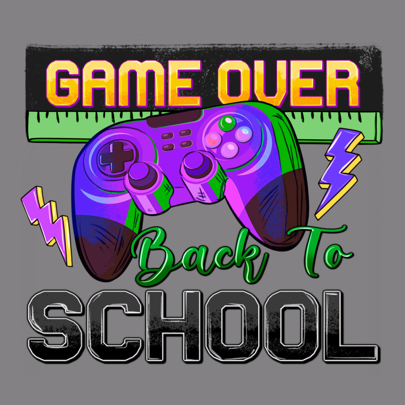 Game Over Back To School Heavyweight Hoodie by Zillion Design Studio | Teevron