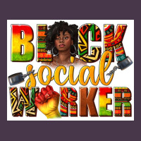 Black Social Worker Heavyweight Hoodie | Teevron
