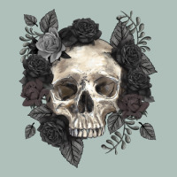 Floral Skull Heavyweight Hoodie | Teevron