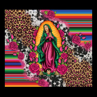 Our Lady Of Guadalupe Serape Background Tumbler Urban Hoodie | Teevron