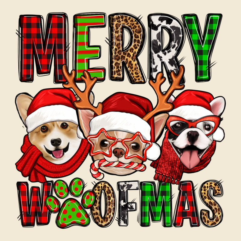 Merry Woofmas Dogs Premium Hoodie by Jasminsmagicworld | Teevron