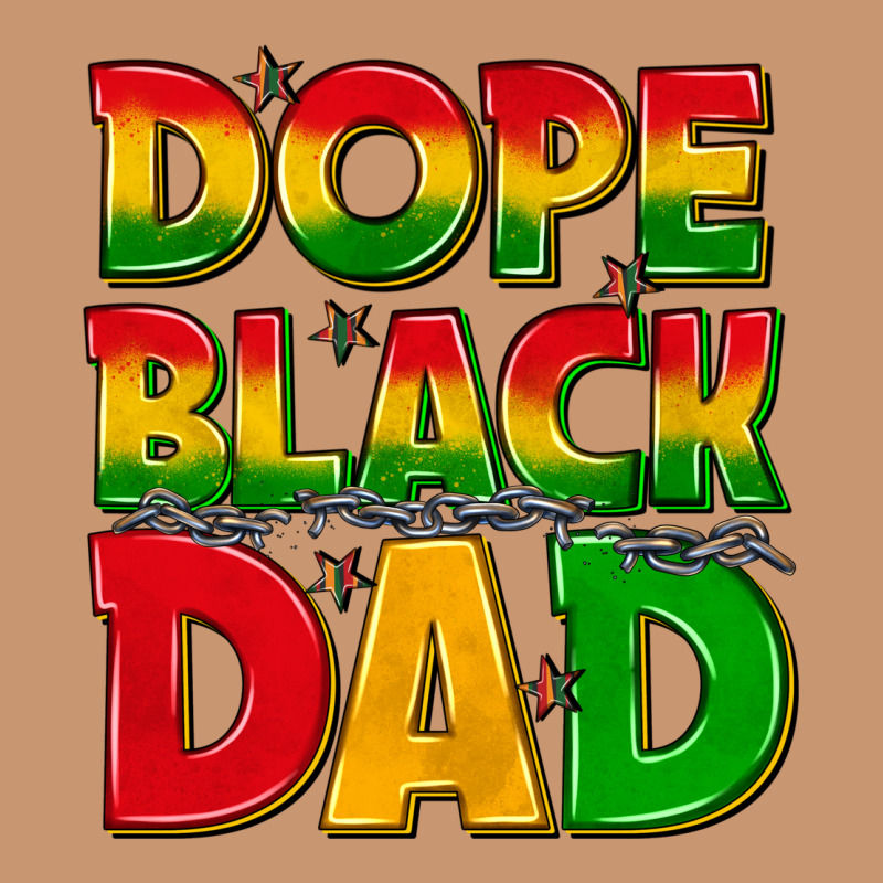 Dope Black Dad With Stars Heavyweight Hoodie by texasbilliewilder | Teevron