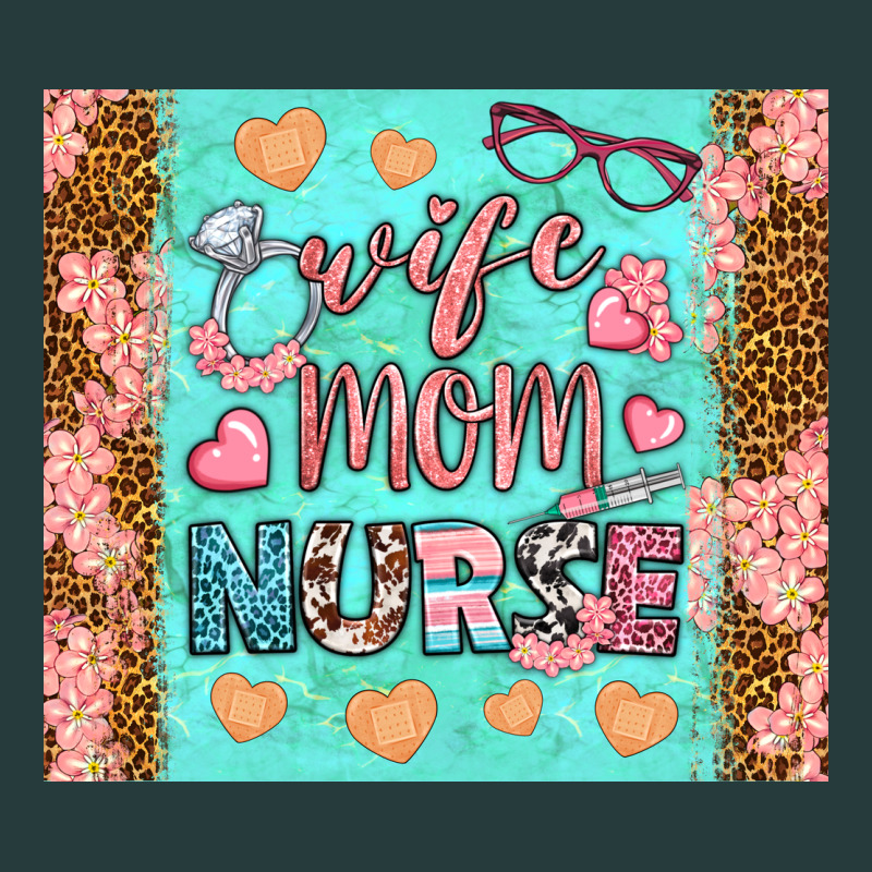 Wife Mom Nurse Tumbler Premium Hoodie by BundleAndBundleShop | Teevron