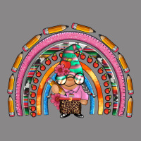 Teacher Gnome Rainbow Vintage Tee | Teevron
