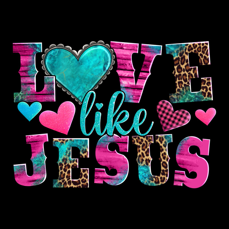 Love Like Jesus Valentine's Day Urban Hoodie by AdoDesignShop | Teevron