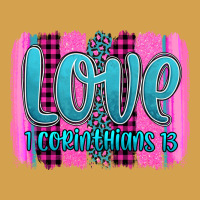 Love Corinthians 13 Valentine's Day Brushstroke Urban Hoodie | Teevron