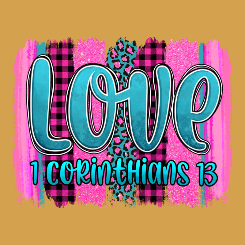 Love Corinthians 13 Valentine's Day Brushstroke Urban Hoodie by AdoDesignShop | Teevron