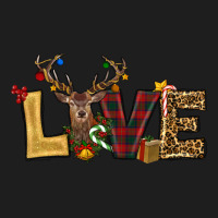 Christmas Reindeer Love Classic Tee | Teevron