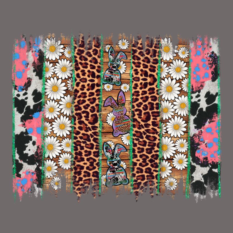 Easter Leopard Cowhide Bunny Brush Stroke Urban Hoodie by Artiststas | Teevron