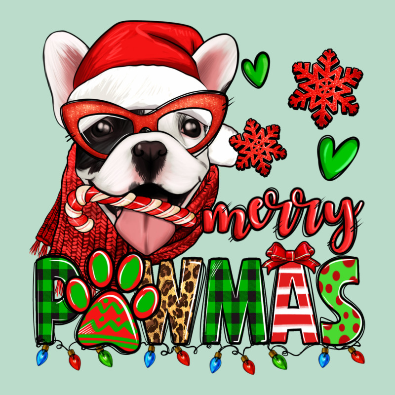 Merry Pawmas Christmas French Bulldog Premium Hoodie by Jasminsmagicworld | Teevron