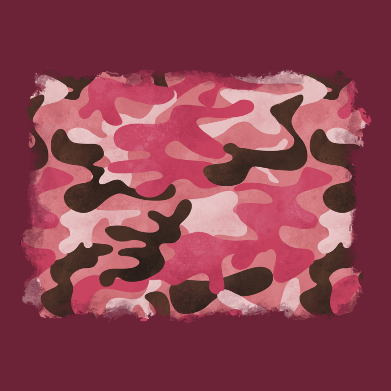 Pink Camouflage Background Long Sleeve Tee by BarkalooDesign | Teevron