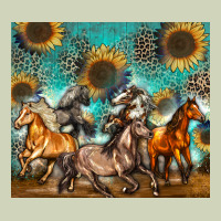 Western Horses Heavyweight Hoodie | Teevron