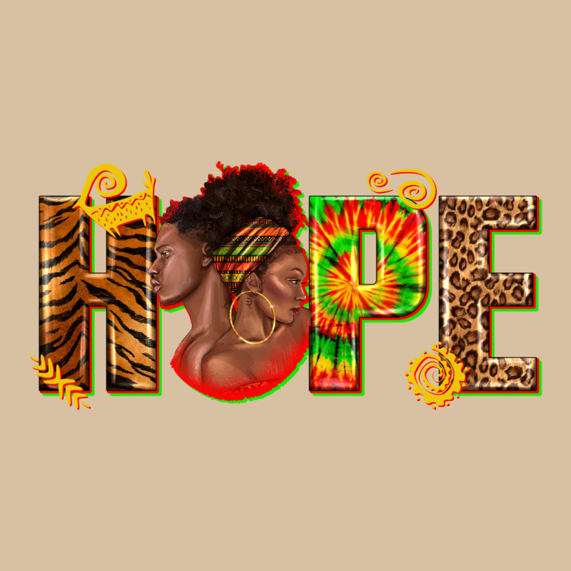 Hope Afro Heavyweight Hoodie by texasbilliewilder | Teevron