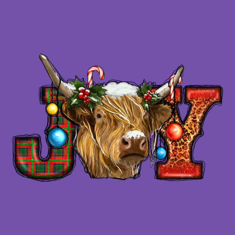 Christmas Joy Cow Premium Sweatshirt by RanaPortraitStore | Teevron