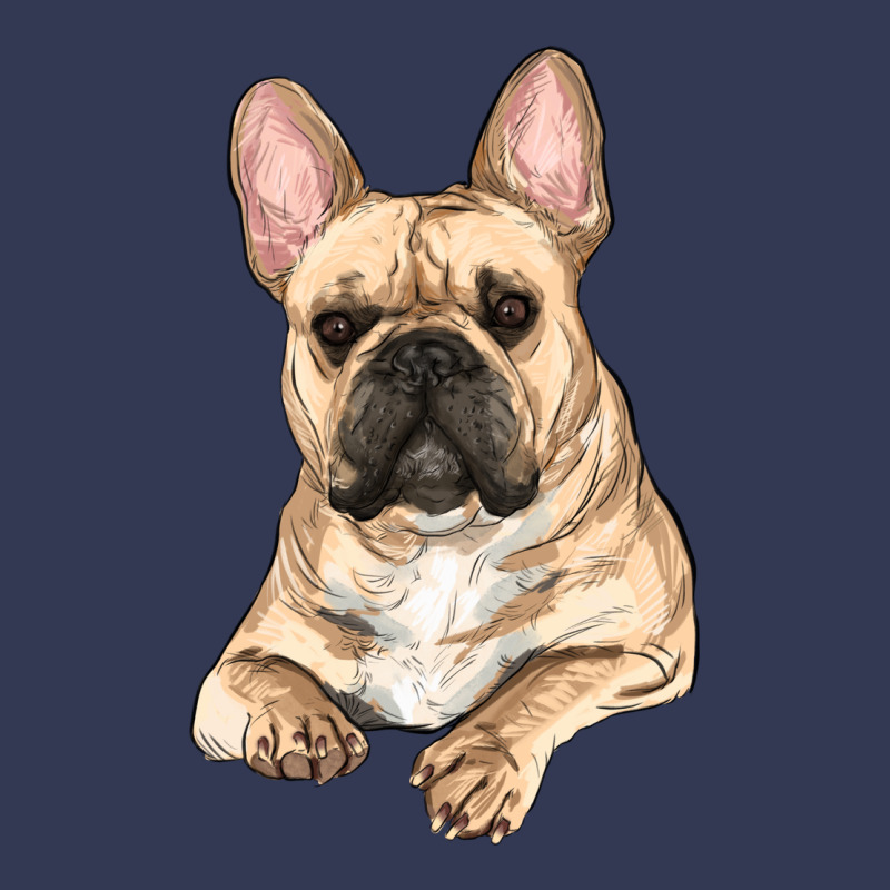 French Bulldog Sitting Heavyweight Hoodie by RanaPortraitStore | Teevron
