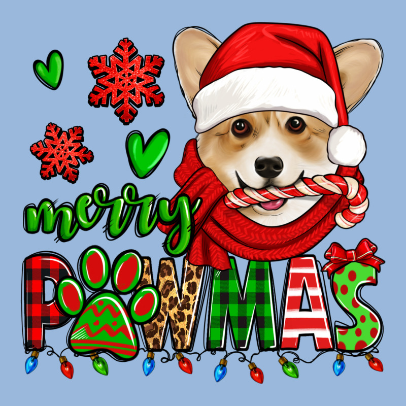 Merry Pawmas Christmas Corgi Premium Hoodie by Jasminsmagicworld | Teevron